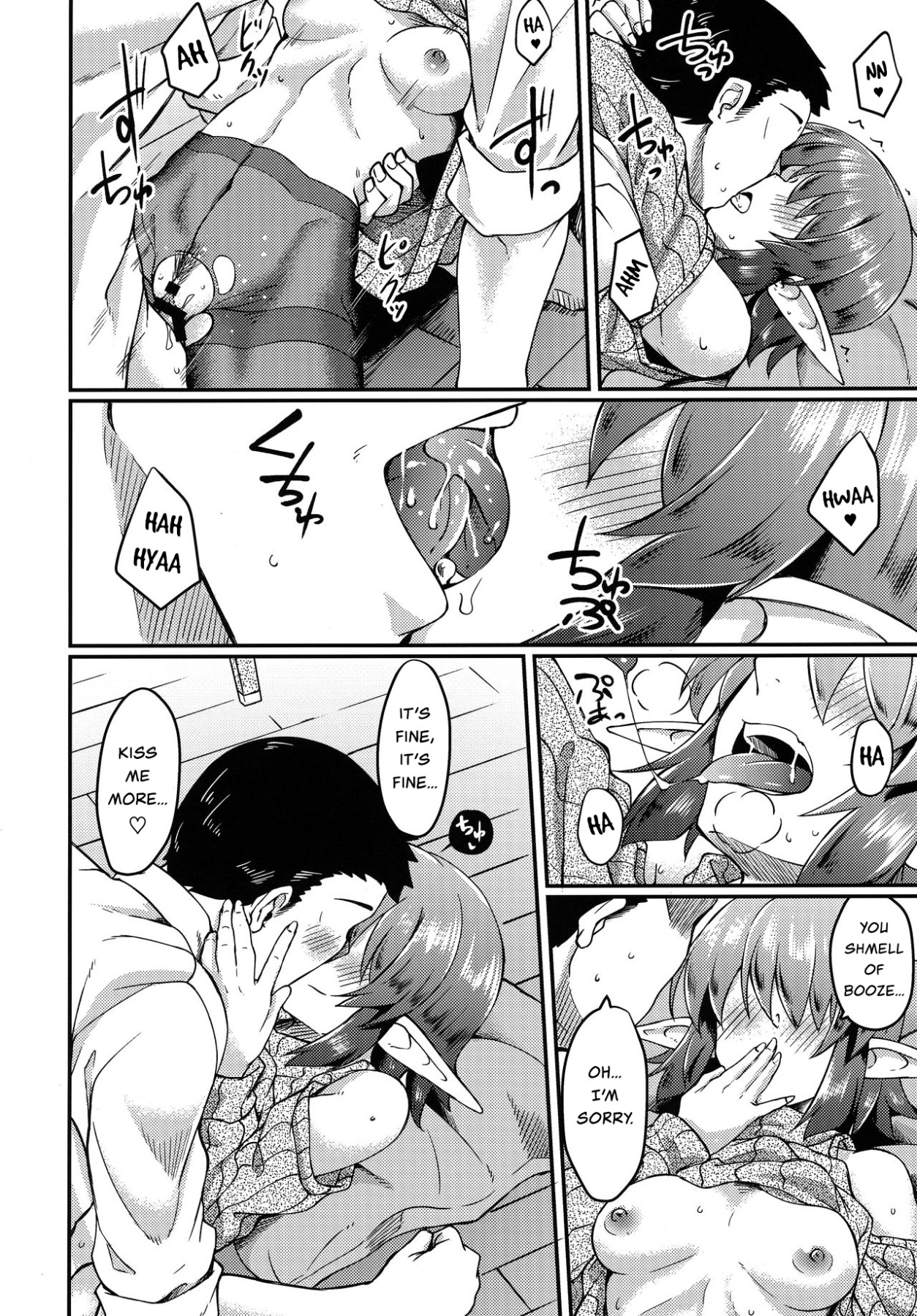 Hentai Manga Comic-Living with an Elf Whose Hair Hides Her Eyes-Read-13